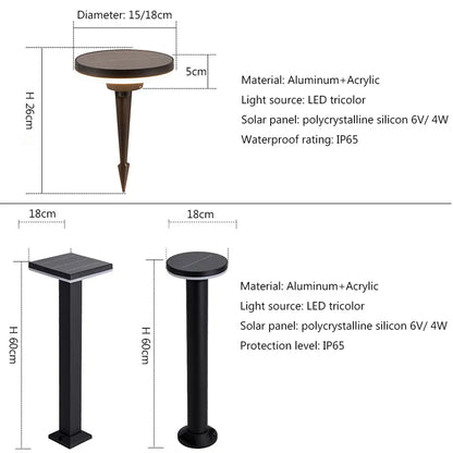 Verthara Premium Solar Pathway Garden Lights