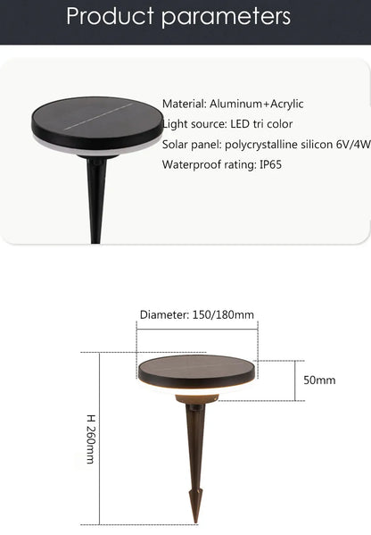 Verthara Premium Solar Pathway Garden Lights