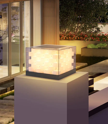 Verthara Premium Solar Post Cap Pillar Light