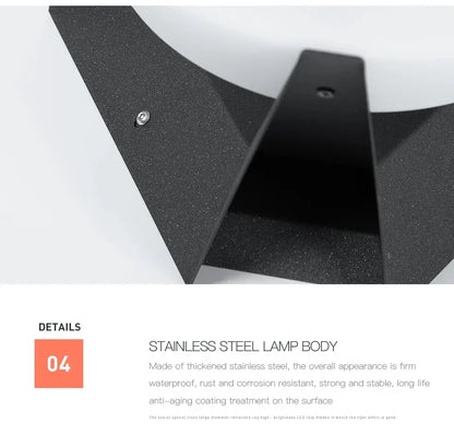 Verthara Premium Solar Post & Pillar Cap Garden Light