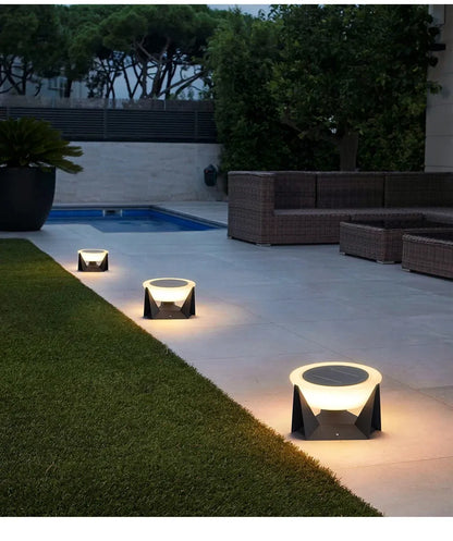Verthara Premium Solar Post & Pillar Cap Garden Light