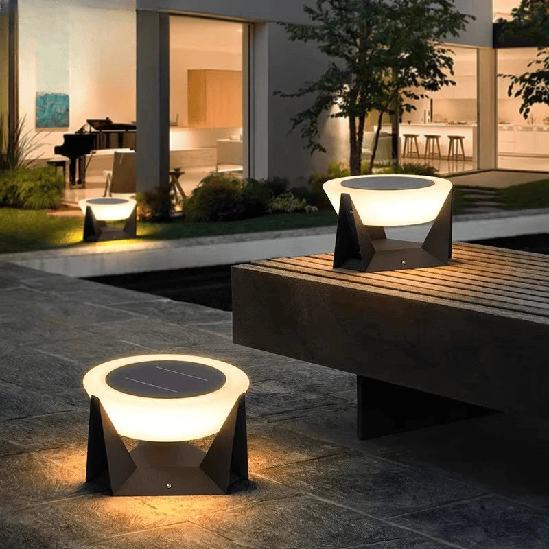 Verthara Premium Solar Post & Pillar Cap Garden Light