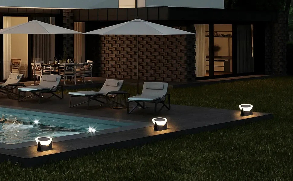 Verthara Premium Solar Post & Pillar Cap Garden Light