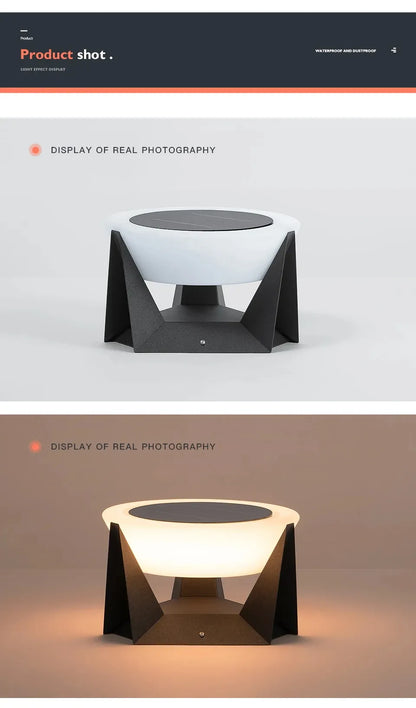 Verthara Premium Solar Post & Pillar Cap Garden Light
