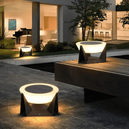 Verthara Premium Solar Post & Pillar Cap Garden Light