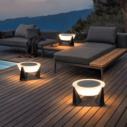 Verthara Premium Solar Post & Pillar Cap Garden Light