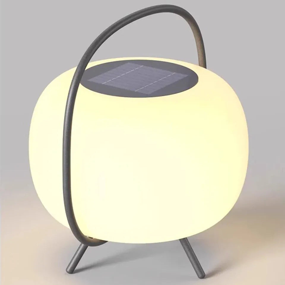 Verthara Premium Solar Rechargeable Camping & Garden Lantern 25cm