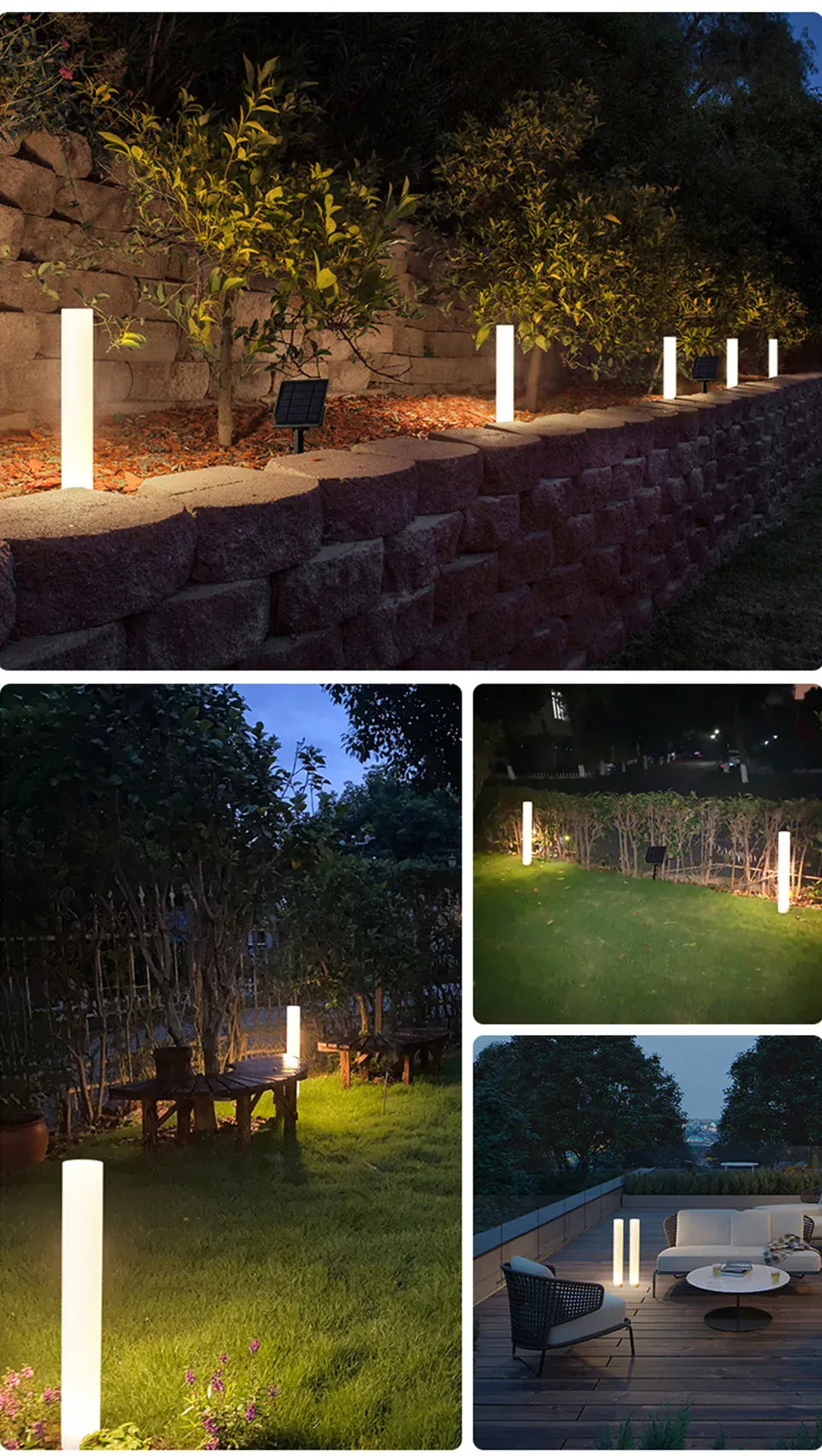 Verthara Premium Solar Spike Garden Path Light