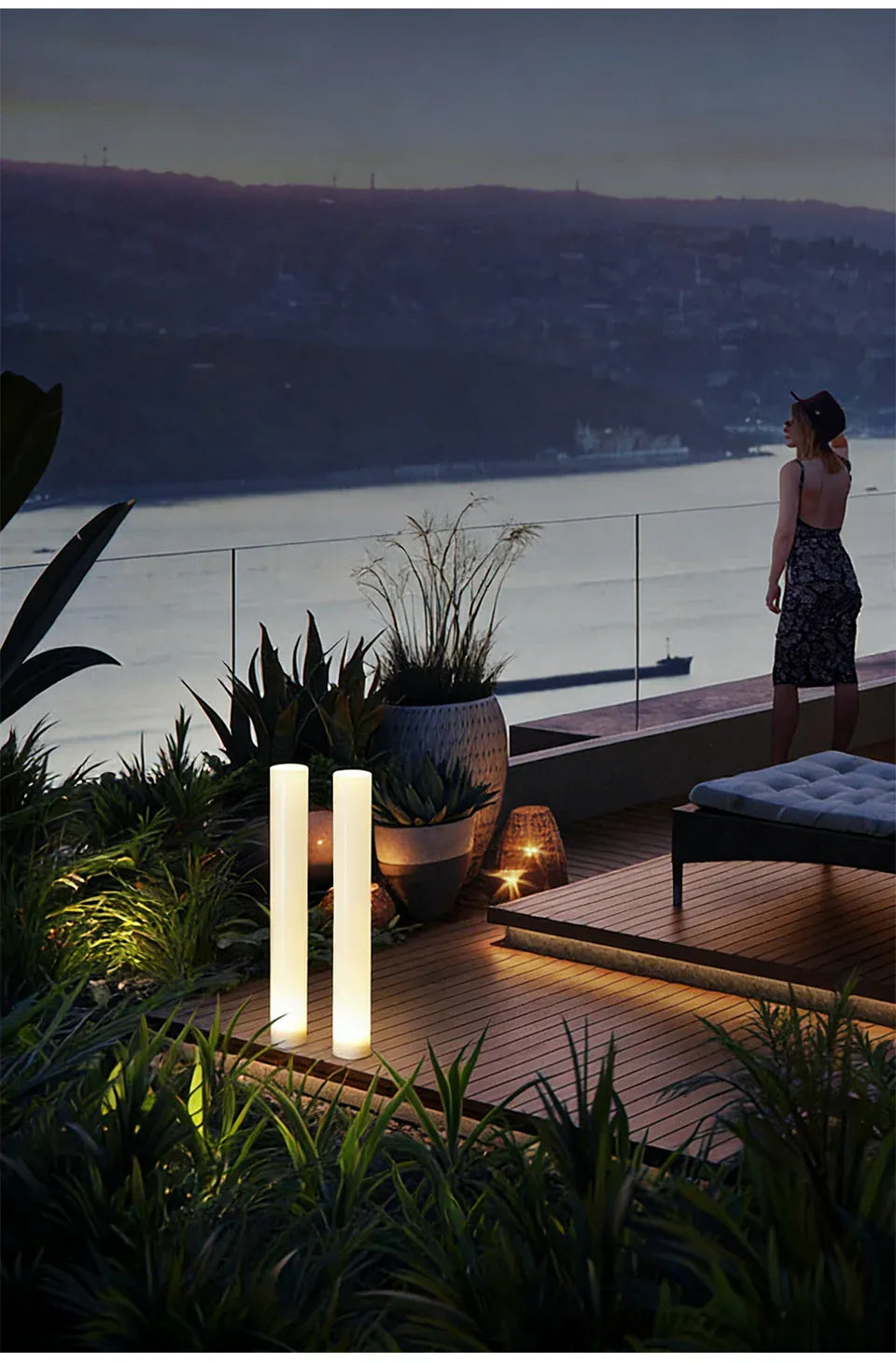 Verthara Premium Solar Spike Garden Path Light