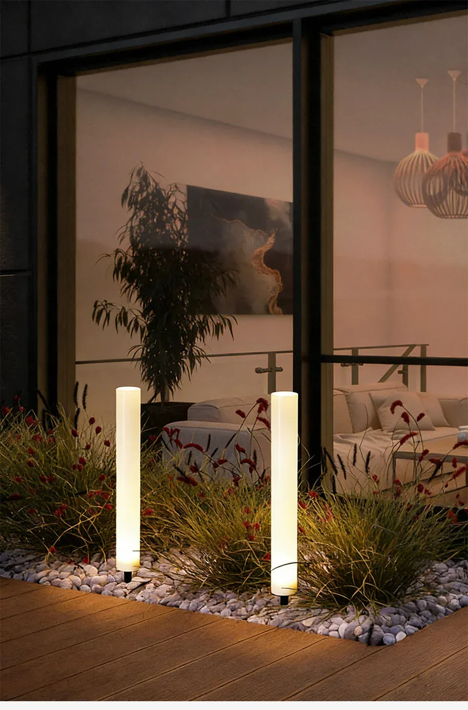 Verthara Premium Solar Spike Garden Path Light