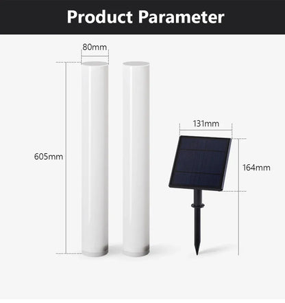 Verthara Premium Solar Spike Garden Path Light