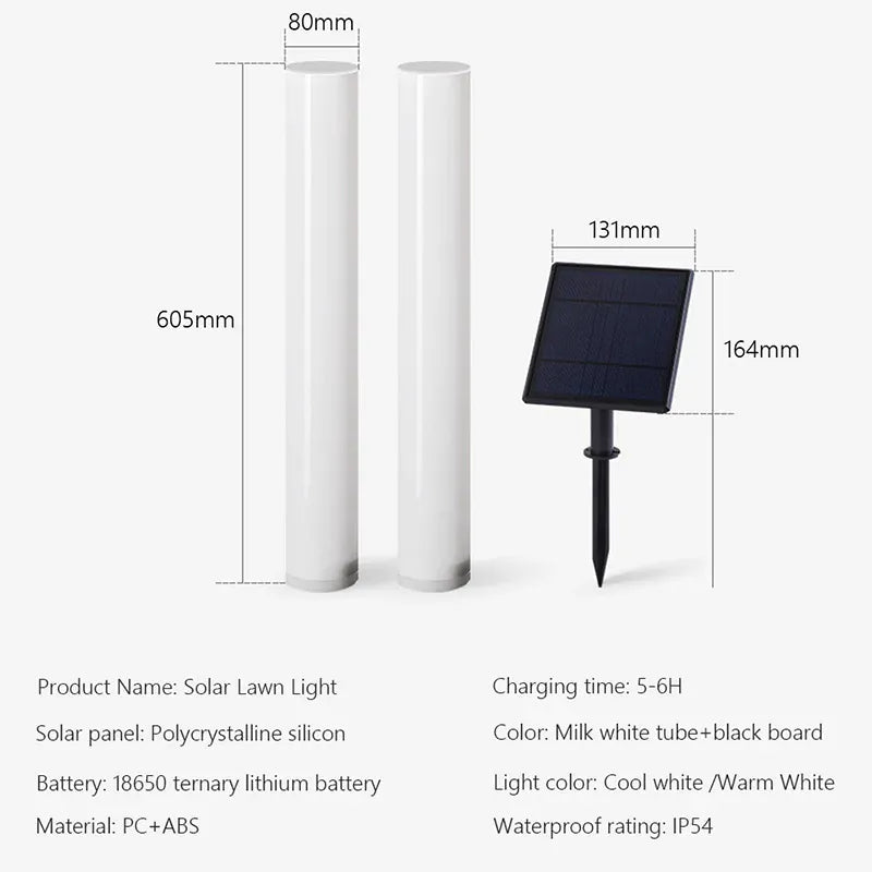 Verthara Premium Solar Spike Garden Path Light