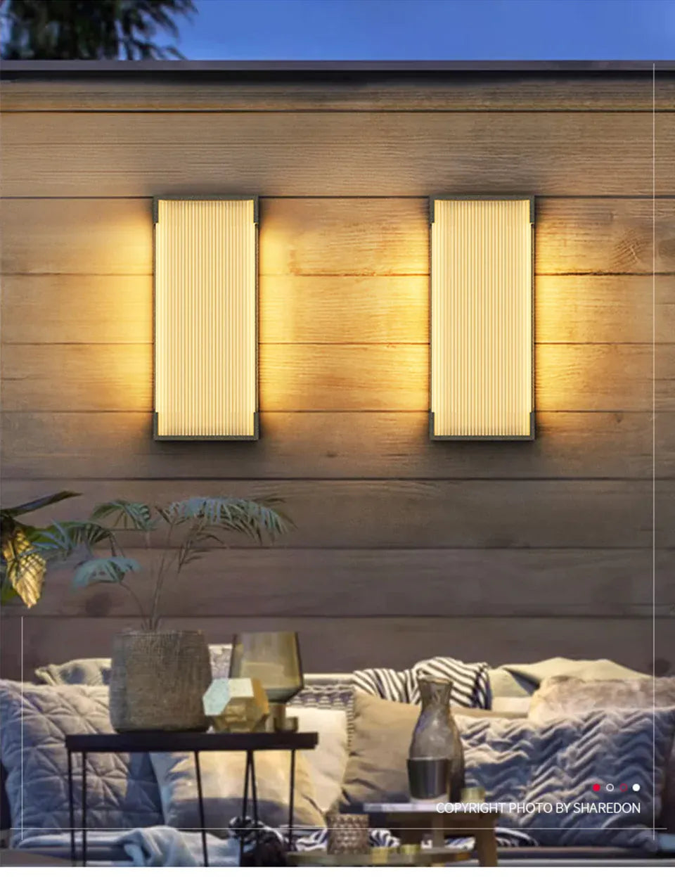 Verthara Premium Solar Stainless Steel Outdoor Wall Light