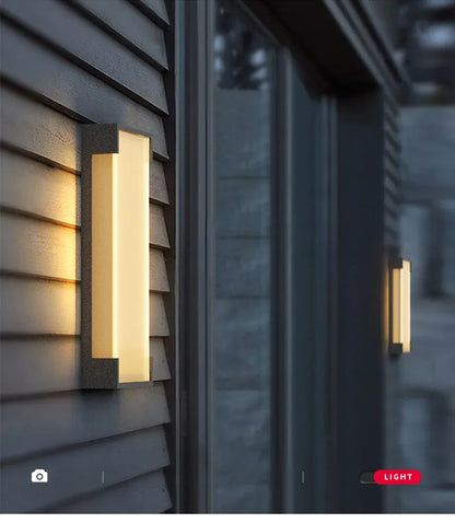 Verthara Premium Solar Stainless Steel Outdoor Wall Light