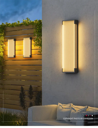 Verthara Premium Solar Stainless Steel Outdoor Wall Light
