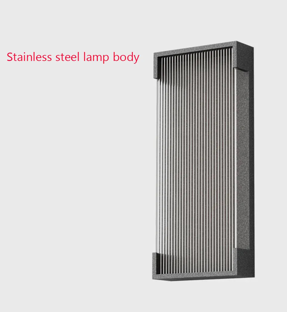 Verthara Premium Solar Stainless Steel Outdoor Wall Light