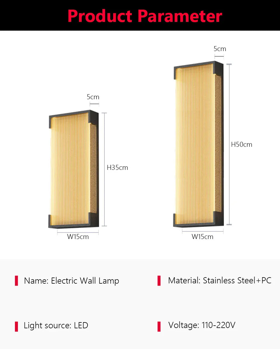 Verthara Premium Solar Stainless Steel Outdoor Wall Light