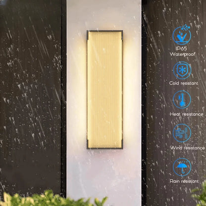 Verthara Premium Solar Stainless Steel Outdoor Wall Light