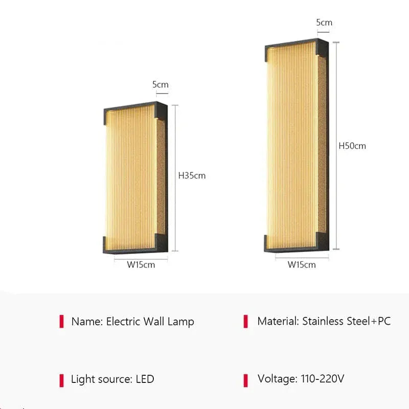 Verthara Premium Solar Stainless Steel Outdoor Wall Light