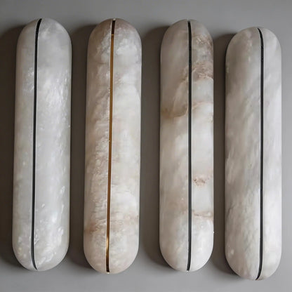 Verthara Premium Spanish Marble & Copper Wall Sconce