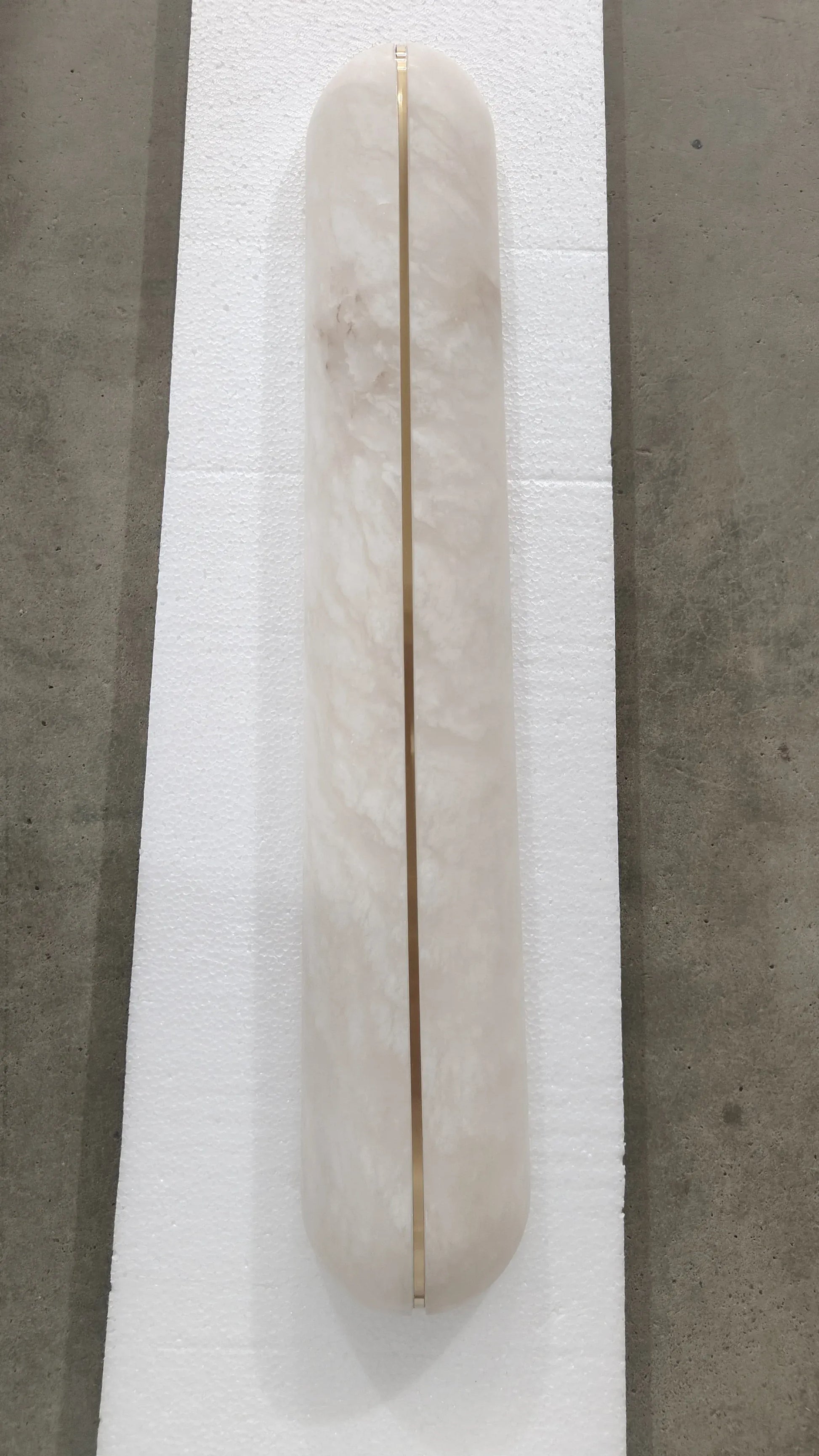 Verthara Premium Spanish Marble & Copper Wall Sconce