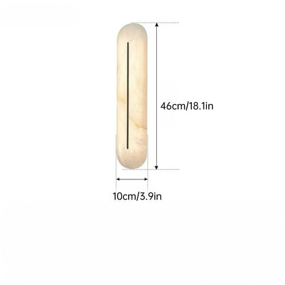 Verthara Premium Spanish Marble & Copper Wall Sconce A