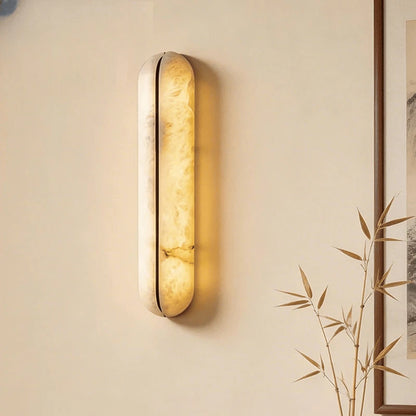 Verthara Premium Spanish Marble & Copper Wall Sconce