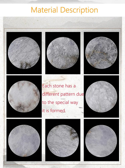 Verthara Premium Spanish Marble Stone Wall Light