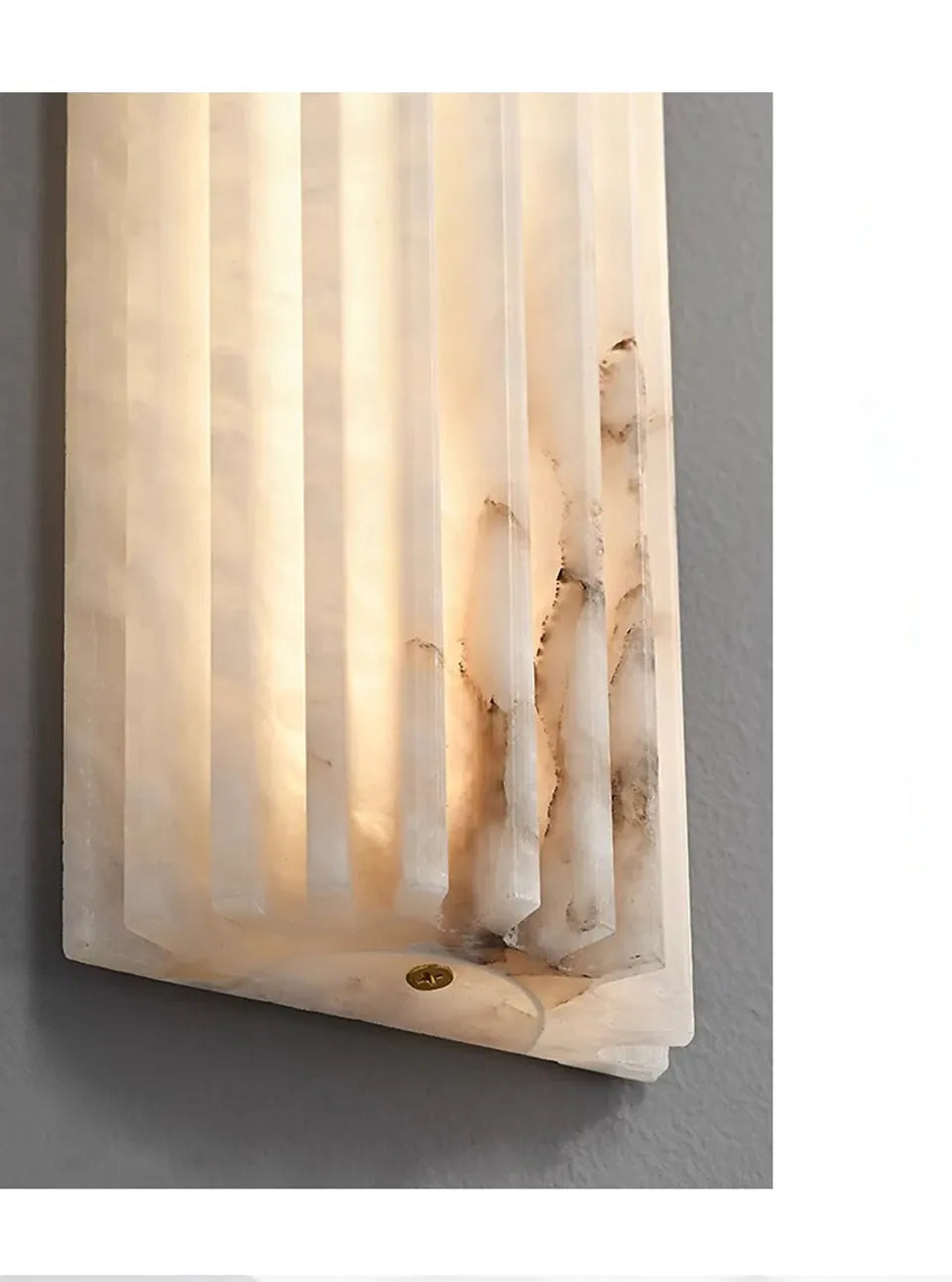 Verthara Premium Spanish Marble Stone Wall Light