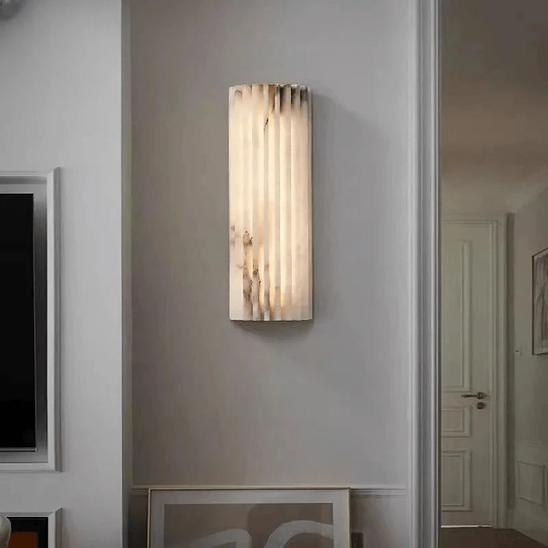 Verthara Premium Spanish Marble Stone Wall Light