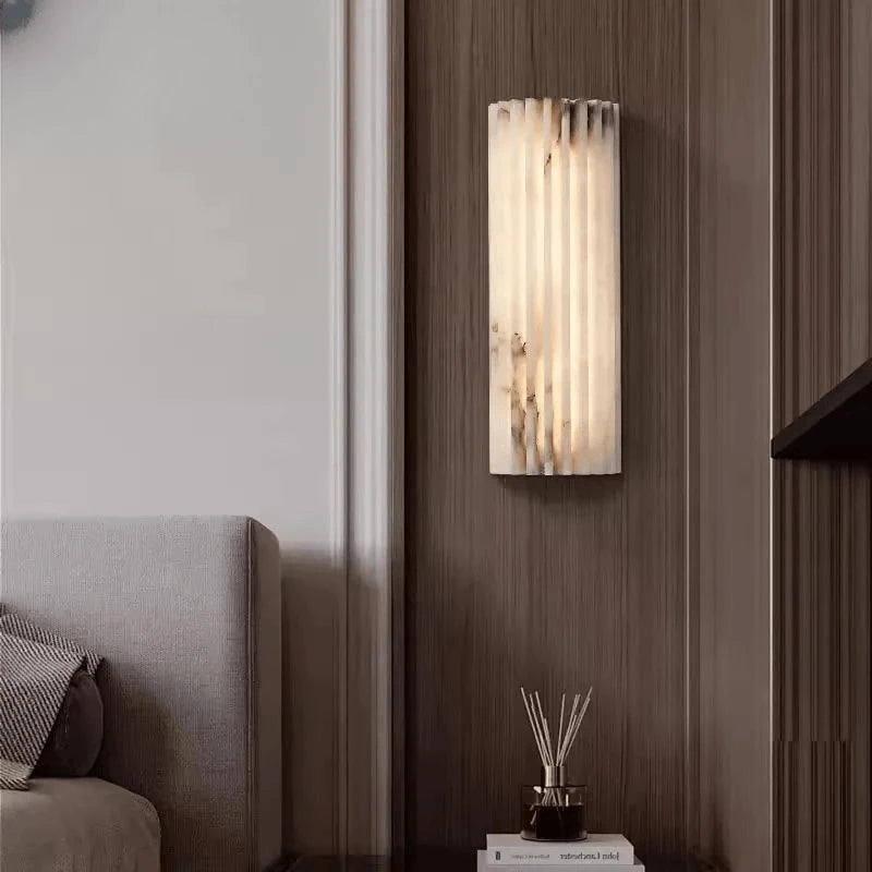 Verthara Premium Spanish Marble Stone Wall Light