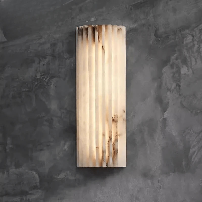 Verthara Premium Spanish Marble Stone Wall Light