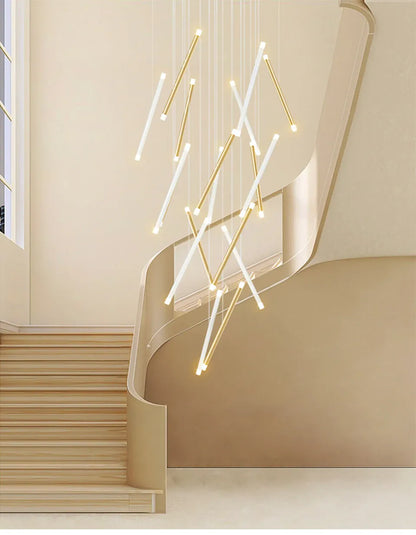 Verthara Premium Spiral Staircase Grand Chandelier