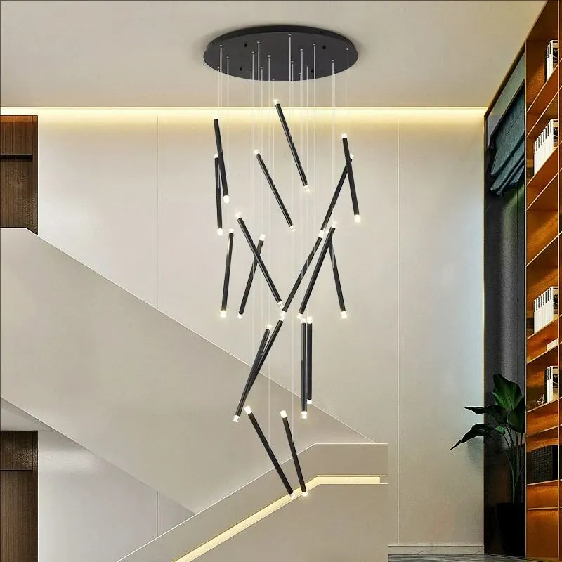 Verthara Premium Spiral Staircase Grand Chandelier