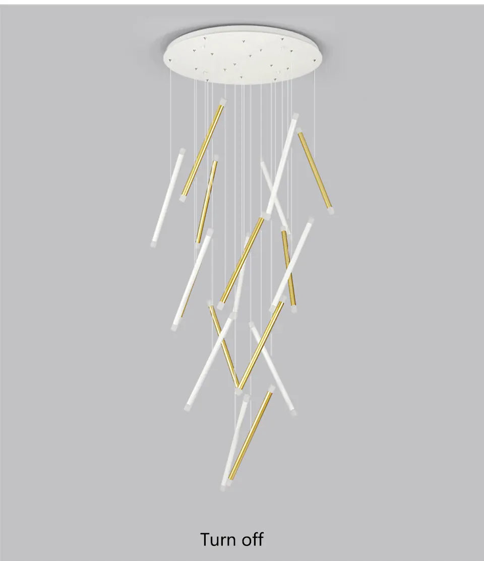 Verthara Premium Spiral Staircase Grand Chandelier