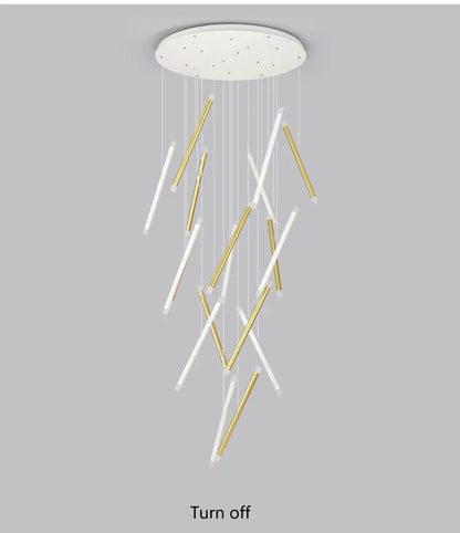 Verthara Premium Spiral Staircase Grand Chandelier