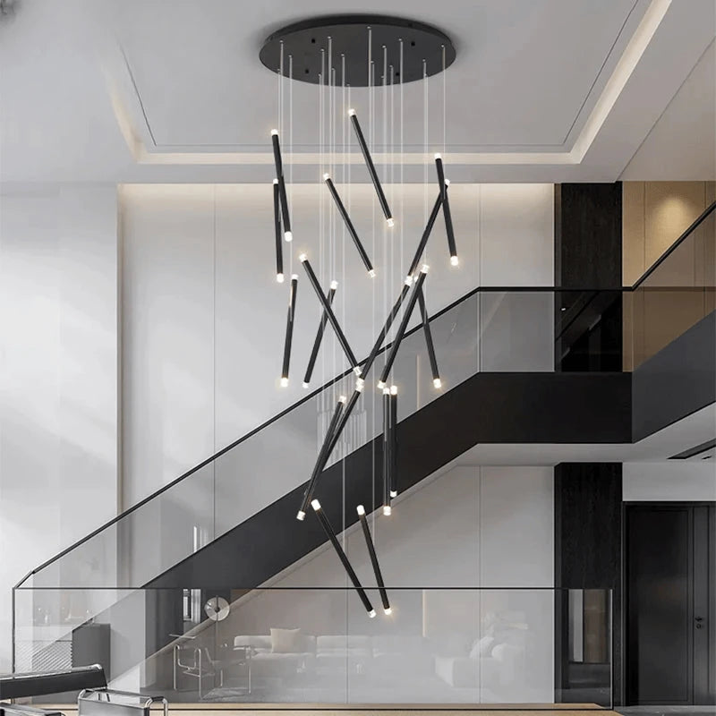 Verthara Premium Spiral Staircase Grand Chandelier