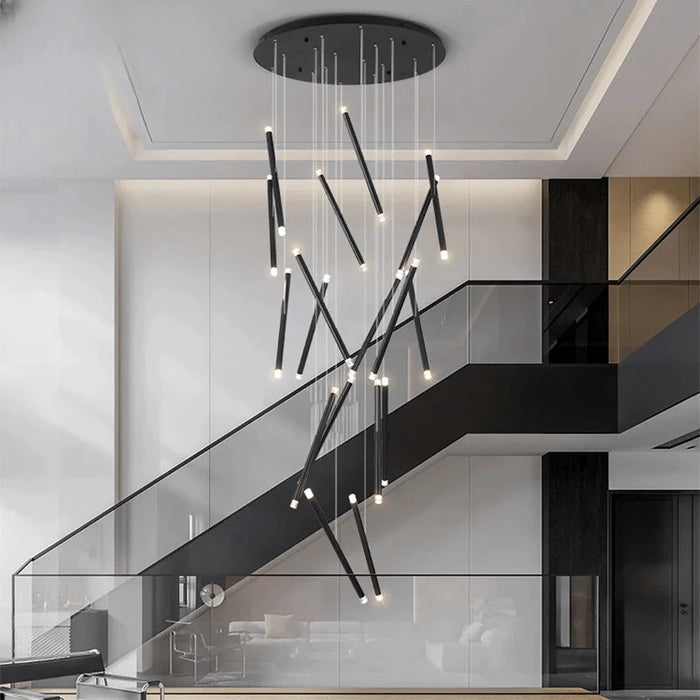 Verthara Premium Spiral Staircase Grand Chandelier