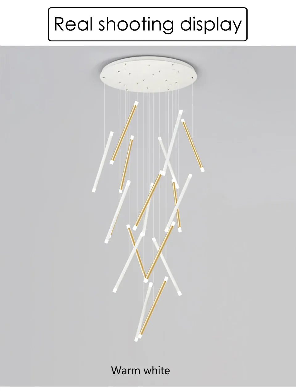 Verthara Premium Spiral Staircase Grand Chandelier