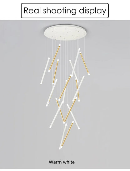 Verthara Premium Spiral Staircase Grand Chandelier