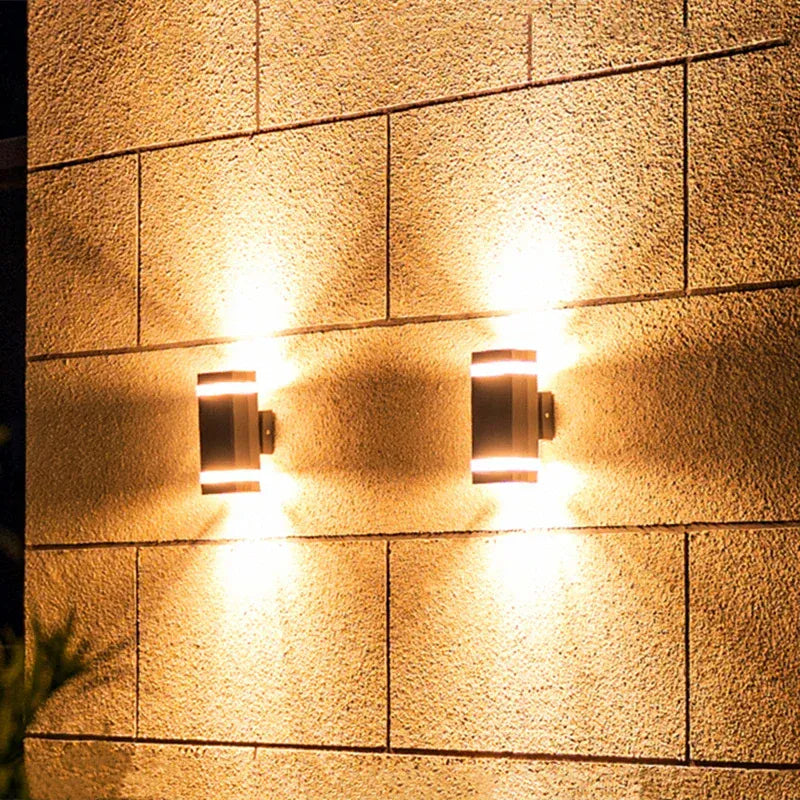 Verthara Premium Square E27 Outdoor Wall Sconce