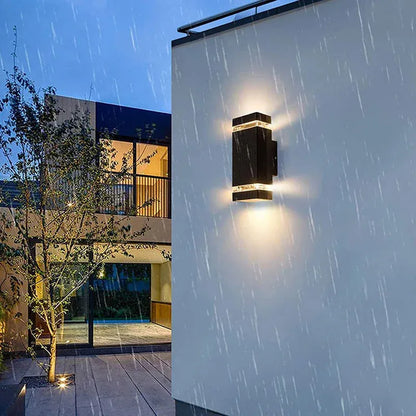 Verthara Premium Square E27 Outdoor Wall Sconce