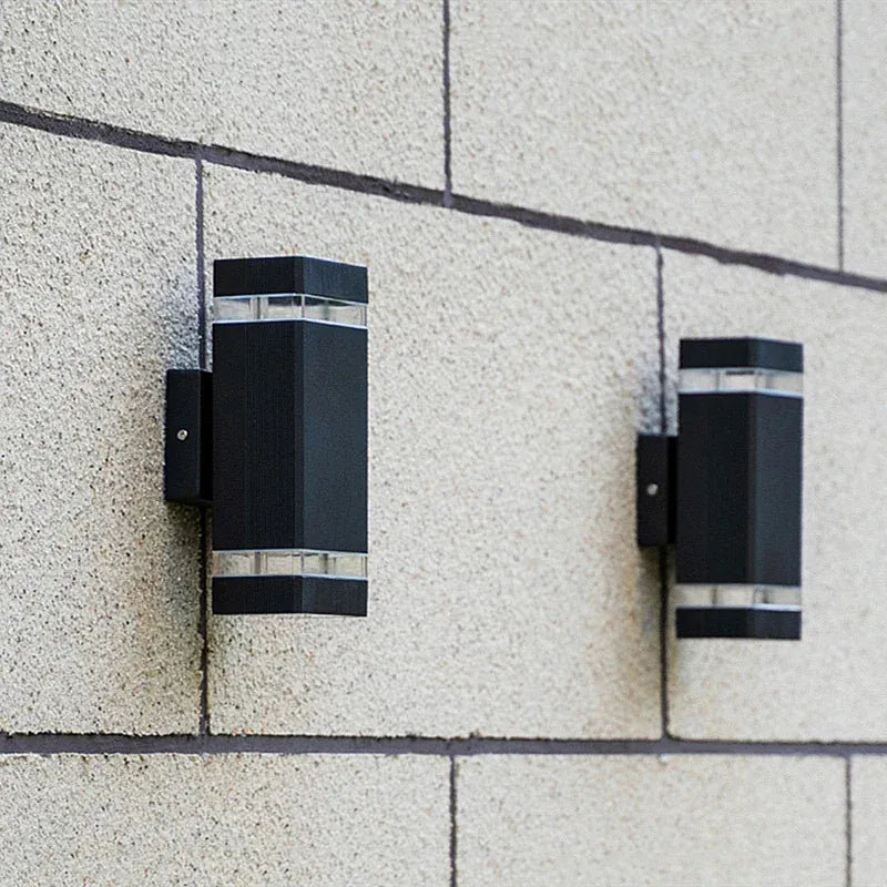 Verthara Premium Square E27 Outdoor Wall Sconce