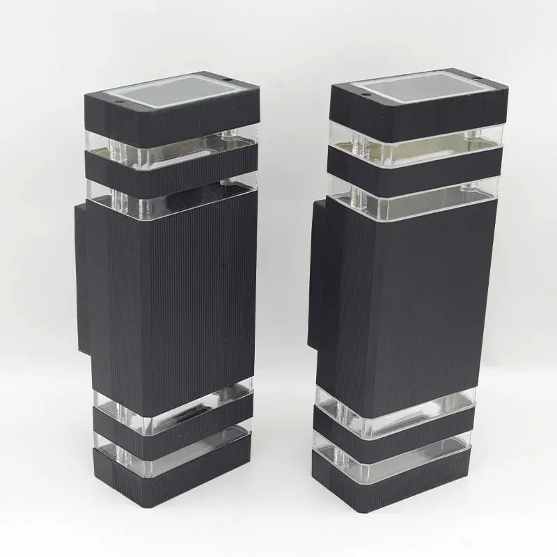 Verthara Premium Square E27 Outdoor Wall Sconce