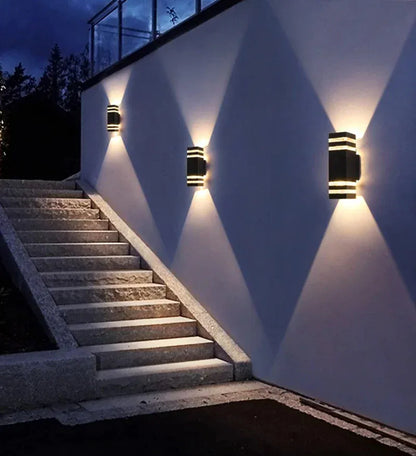 Verthara Premium Square E27 Outdoor Wall Sconce