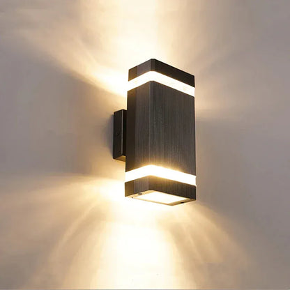 Verthara Premium Square E27 Outdoor Wall Sconce