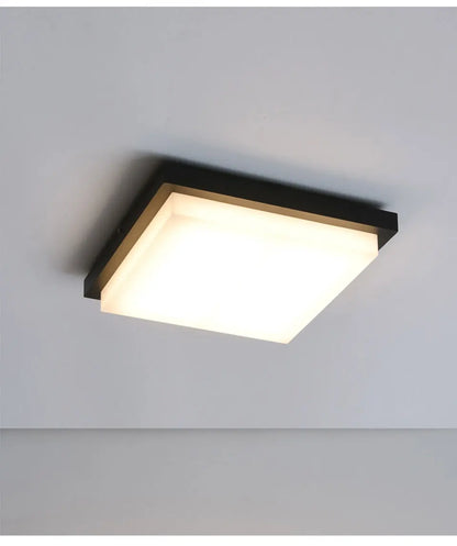 Verthara Premium Square Flush Mount Ceiling Light