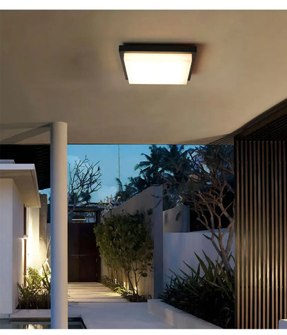 Verthara Premium Square Flush Mount Ceiling Light