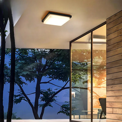 Verthara Premium Square Flush Mount Ceiling Light