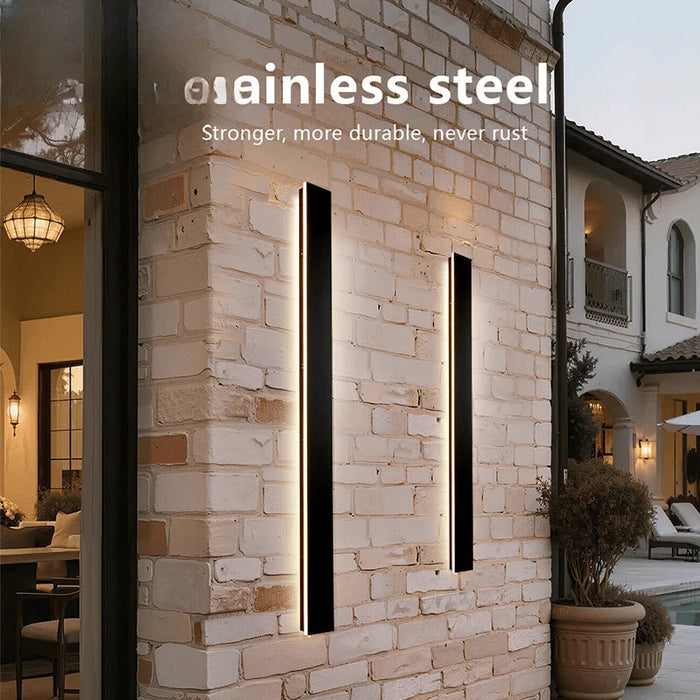 Verthara Premium Stainless Steel Dimmable Outdoor Wall Light